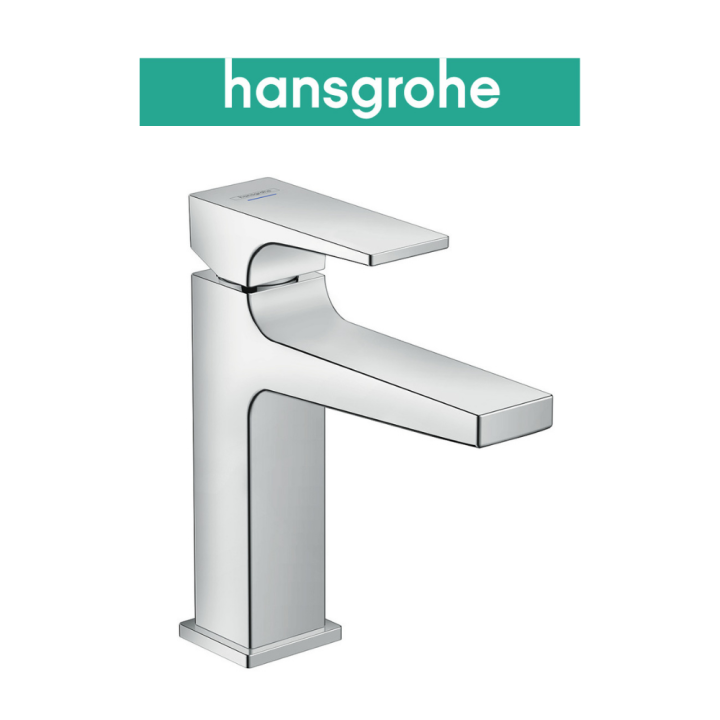 Hansgrohe Metropol ก๊อกผสม 100 มม. แบบก้านโยก หัวก๊อกดึงเข้าออกได้ ...