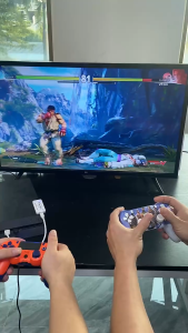 DoubleShock 4 Gyro Somatosensory Motion Control Wireless Controller Long Playtime Compatible for PS 4 All Series