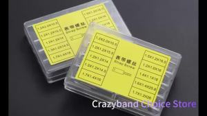 Bộ 50/100 Chiếc Thép Không Gỉ Kim Loại Vít Thanh Dây Đeo Đồng Hồ Kết Nối Chân Cho Rolex Bộ Dụng Cụ Sửa Chữa Phụ Kiện Thay Thế