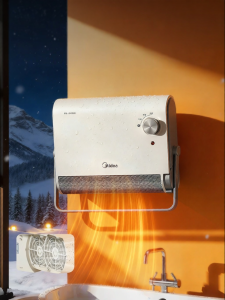 Midea | Máy Sưởi Tường Chống Nước Cho Phòng Tắm Graphene