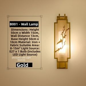 JUNENGLIANG | Chinese Style Modern Wall Lamp