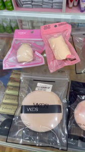 Bịch bông phấn ướt cushion xúc xích VACOSI