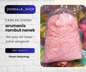gulali aromanis rambut nenek aneka rasa