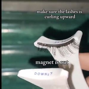 3D Magnetic False Eyelashes With Clips Reusable No Glue False Eyelashes Easy For Beginners To Use