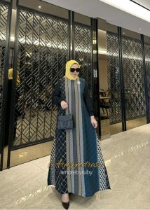 gamis muslimah viral arasya dress Amore by ruby gamis kekinian dan elegant