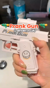 Water Gun Creative Double-Sided Water Gun After Toy Water Spray Prank Toy Give To Friends