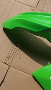 ชุดสีวิบาก CRF 110cc. เขียว/ขาว เปลือกวิบาก ซีอาร์แอฟ 110ซีซี แฟริ่งแปลงใส่ Wave Dream Ksr Msx Nova พร้อมใช้งาน