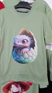 Kaos Pria 3 Dimensi Motif Baby Dinosaurus Tshirt Oblong Katun 24s H0188 By Hans & Co