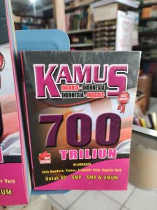 Kamus bahasa inggris 700 triliun Ukuran Besar A5 atau kecil a6