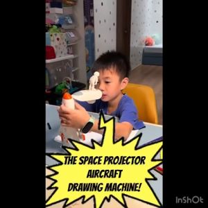 Kidsplay Space Aircraft Projection Drawing Machine (68868)