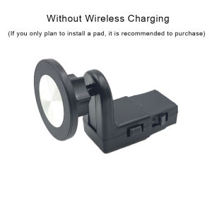 For BMW 5 7 Series I5 I7 IX X5 X6 X7 2023 2024 2025 Car Seat Pad Magnetic Holder Phone 15W Wireless Charger Stand Trim