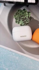 Miniso | MINISO MS130 Wireless Bluetooth Earphones ENC Soft Wireless Headphones Sport Low Latency Comfort In-Ear Earbuds Macaron Travel