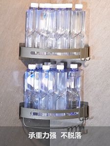 Kệ Để Đồ Nhà Tắm Dán Tường - Kệ Góc Gắn Tường Nhà Bếp Phòng Tắm Chất Liệu Nhôm Đúc Mạ Sơn Tĩnh Điện Xám Tro Cao Cấp