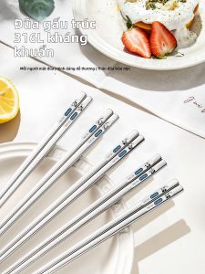 JIDI | Đũa Gia Đình Chống Khuẩn Cute Inox 316