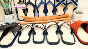 Dép chiếu Hương Quế DCQ-53 làm từ nguyên liệu hoàn toàn tự nhiên thân thiện với môi trường cho đôi chân thơm mát và khô thoáng