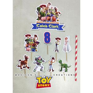 Toy Story Cake Topper (High-quality Personalize Ready-to-use)
