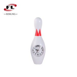 FL | Simulation Bowling Pin Clock Four Color Optional