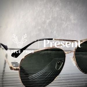 Gentle Fawn Sunglasses Kacamata Hitam Polarized Aviator Metal Trendy Anti UV400 8259