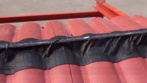 PROFAST แผ่นปิดรอยต่อหลังคา โปรฟาส์ท Drytech plus ขนาด 10cm./30cm. ยาว 3 เมตร