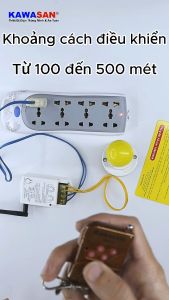 CÔNG TẮC ĐIỀU KHIỂN TỪ XA CÔNG SUẤT CAO RF15B-RM2D (30-100m)