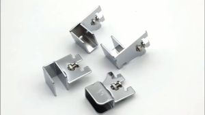 1pair Slotted Post Bar Holder - Center/Left/Right For Wall Mounted Bracket
