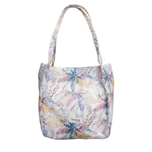Liberty Tana Cotton Large Capacity Printed Canvas Tote Bag Vintage Underarm Slouchy Commuter Shoulder Bag Lazy Style Womens Handbag