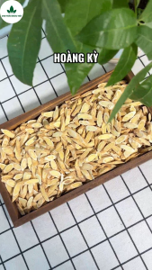 Hoàng kỳ cam túc sấy khô 100g phiến đẹp vân tròn già thơm sạch dùng pha trà hầm canh