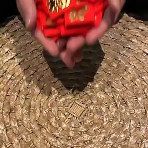 50pcs Mini Angpao 2024 Chinese New Year Spring Festival Good Luck CNY Money Bags