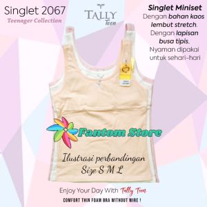 TALLY 2067 - SINGLET / TANKTOP ANAK PEREMPUAN