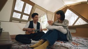 Tenda Glamping 4 Orang Naturehike CNH22ZP029 Tenda Otomatis Layer Kemah Premium Korean Camping Automatic Family Tent