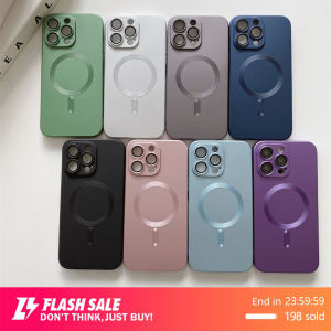 Ekcam เคสแม่เหล็ก สีเมทัลลิค แม่เหล็ก ผู้ชายที่ชื่นฟื้น 14 13 12 11 Pro Max สำหรับ iPhone