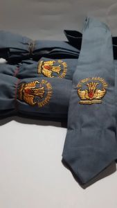 Topi & Dasi SMA 1 Paket: Pilihan Set Pakaian Sekolah Anak