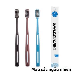 Bàn Chải Đánh Răng Cứng Lông Cứng Dành Cho Người Lớn Lông Tròn Giúp Làm Sạch Sâu - Nhiều Màu Sắc - Thích Hợp Cho Nam Giới - Dùng Tại Nhà