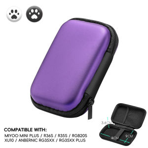 Data Frog | Túi Đựng Máy Chơi Game Cổ Điển Data Frog Retro Video Game Case EVA Dành Cho R36S RG35XX R35S Miyoo Mini Plus - Túi Bảo Vệ Cho Máy Chơi Game Cổ Điển