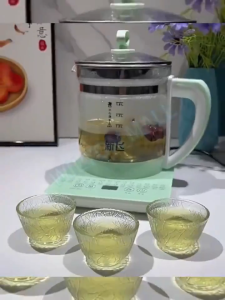 Smart Electric Kettle 1.8L Multifunction Health Teapot Thick Premium Glass Electric Heating Kettle 28 Functions 3-Pin SG Plug