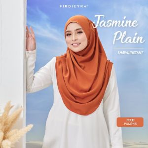 Jasmine Plain - Instant Hijab / Tudung Instant / Tudung Sarung / Instant Hijab / Slip-On Hijab