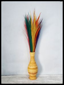 Rayung Pampas Mix Isi 7 ikat (Muat untuk 1 vas rotan)