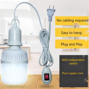Lamp Bulb Holder With Switch LED Light Adaptor Bulb Extension Socket cable plug-in chandelier bulb holder with On/Off Switch Flexible 2.2m
