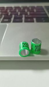 2025 Pigeon Ankle Ring Identification Ring   Pigeon Foot Ring   Pigeon Race Foot Ring   Tebi Ring  7.5mm Aluminum Plastic Ring