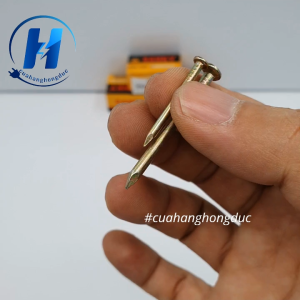 Đinh Thép Vàng Dài 2.3cm 3cm 4cm SANKY (1 Hộp Nhỏ)