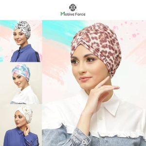 Motive Force Instant Turban Printing Turban Muslim Fashion Hijab Turban Hat Wrap Cover