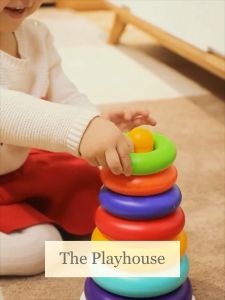 SG-Rock a Stack Infant Toy Ring Stacking Rainbow Musical 7 Colors Shapes Learning for Toddlers Kids