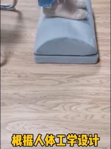 Foot Rest Under Desk Adjustable Foot Stool with Handle Ergonomic Footrest Cushion Memory Foam Footrest Pillow with Non-Slip Bottom for Office Home AirplaneTravel