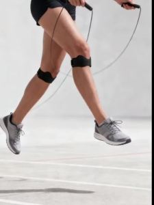 1PSC Silicone Patellar Tendon Support Strap Knee Brace for Women & Men Adjustable Non-Slip Patella Band Support for Running