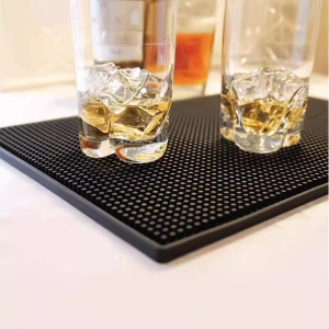 PVC Rubber Bar Mat Anti-Slip Spill Mat Waterproof Coffee Bar Counter Placemat Drying Pad for Kitchen Restaurant Bartender Use⚡PH deliveryIn stock⚡
