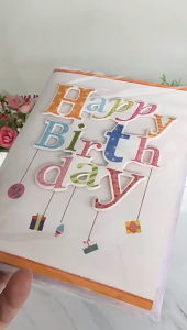 3D Birthday Cards with Music | Random Design Greeting Card | Melody | Envelope | Happy Birthday | Cute | Creative | Gift | BABYMAMA