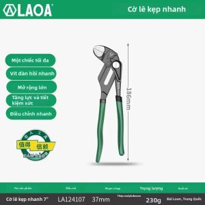 LAOA Có Thể Điều Chỉnh Loại Kẹp Cờ Lê Kìm Ống 7 10 Đa Năng Bằng Tay Kẹp Đa Chức Năng Dụng Cụ Gia Đình Thép Carbon