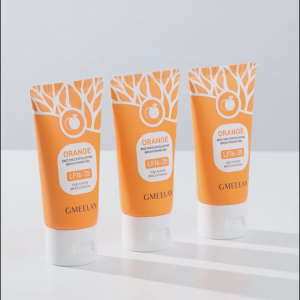 GMEELAN Duo Pack Gel Pembersih & Pencerah Wajah Orange Brightening 50g