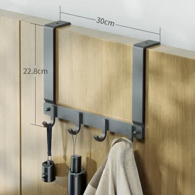 MUJUE | Ultra Long Door Hanger Hook 4.5cm Thickness No Drilling
