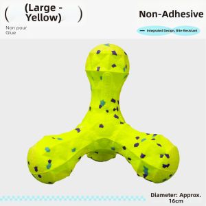 QMONSTER | Resilient Bite-Resistant Dog Teeth Cleaning Toy